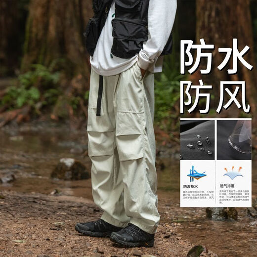 佑司凯图巅峰冲锋裤男防水防风春秋户外登山软壳冬季加绒加厚防寒保暖 DDWD-9928黑色 S 适合65-85斤