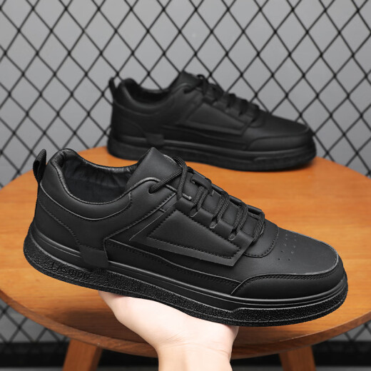 
Woodpecker men's shoes 2024 new trendy and versatile white shoes for young people campus students' shoes non-slip trendy shoes for men 1105-white [upgrade] 40