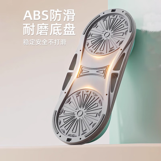 Mefit wave speed ball semicircular peanut yoga balance ball home Pilates core training foot running bosu fitness ball mint green-small double air bag wave speed ball