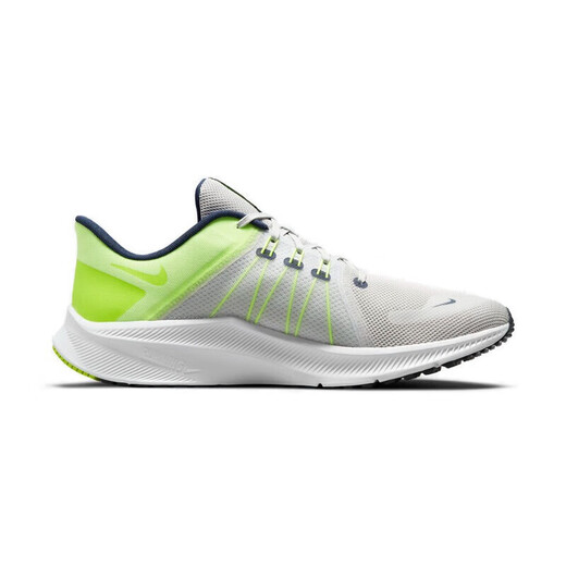 耐克（NIKE）官网官方男鞋运动鞋 25夏季QUEST 5轻便减震透气休闲鞋子跑步鞋男 DA1105-003/灰色荧光黄/ QUEST 4 43