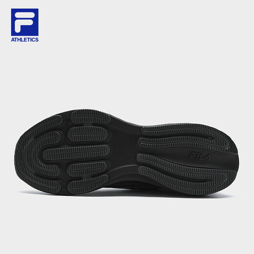 斐乐 斐乐官方男鞋NUVOLE 3 RUN路跑鞋男2025夏新款柔云3运动跑步鞋男 黑-BK 42