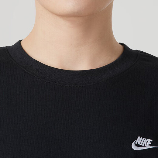 Nike (Nike) Толстовка Мужской 2025 Осенью Новая спортивная одежда модная тенденция Удобная Терри повседневная вершина круглая шея FN3889-010 M