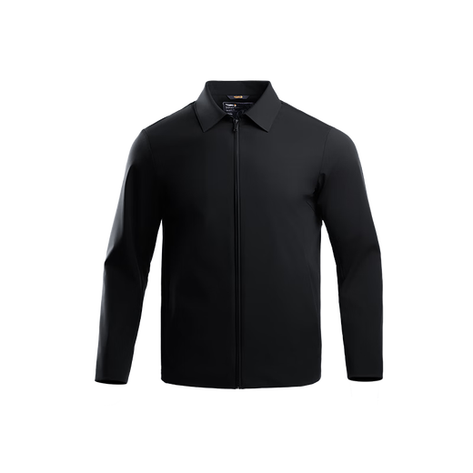 Longya Third Generation Longya Dark Lapel Jacket Commuting Business Executive Jacket Black Simple Atmosphere Comfortable Jacket Extreme Night Black M 175/96A Weight 140-155