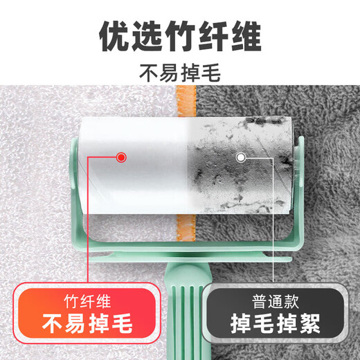 Yunlei bamboo fiber rags 23*18cm 5-piece set to remove oil stains, thicken cleaning scouring pad, kitchen dishwashing cloth, household artifact