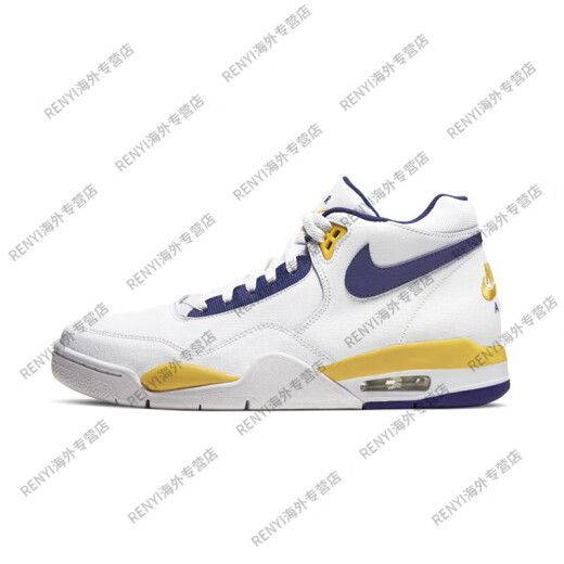 
Nike (NIKE) Flight Legacy AJ4 Brothers Lakers Retro Basketball Shoes FD9928-101 AJ4 Brothers 39