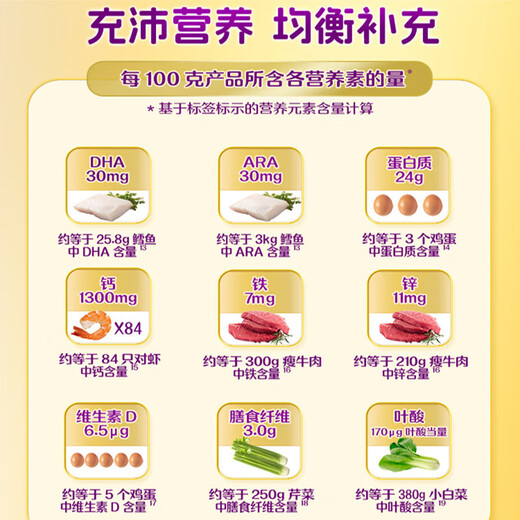 雀巢（Nestle）奶粉爱思培 儿童中小学生高锌高钙牛奶粉 富含钙铁维生素D 6-15岁【金装优学睿选】675g*2罐