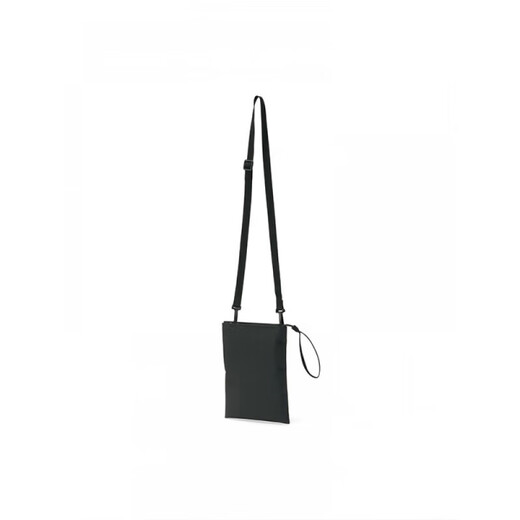 MUJI (MUJI) is not easy to get wet, mini thin small shoulder bag EFC37A5S black