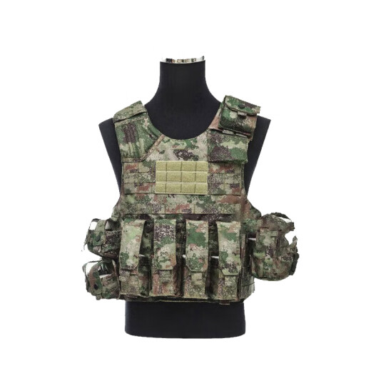 Not stopped Carrying equipment Jungle Starry Sky 11-piece set Carrying equipment Tactical vest Quick disassembly combat equipment Protective equipment WZHL-13548