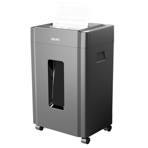 Deli 9939 Paper Shredder Office Special Automatic Home Granular Electric High Power Commercial Desktop Paper File Mini Small Shredder Level 4 Confidential Crusher 34250 Paper Shredder Level 4