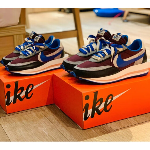 耐克（NIKE）Sacai Undercover高桥盾联名跑鞋 DJ4877-001-300-600 黑灰蓝DJ4877-600 39