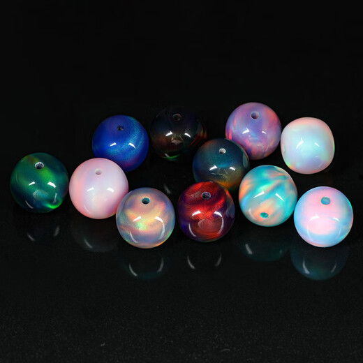 Knock Knock Love Opal old type beads loose beads play bracelet accessories single beads separated beads Opal Opal DIY accessories Iceland 6*7mm