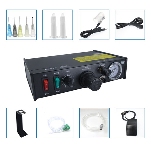 Máquina de dispensación totalmente automática Pantalla digital 983A/983B Semiautomático 982 Máquina de pegamento Glue Machine Máquina de llenado de pegamento 982 Modelo de alta calidad (incluidos accesorios)