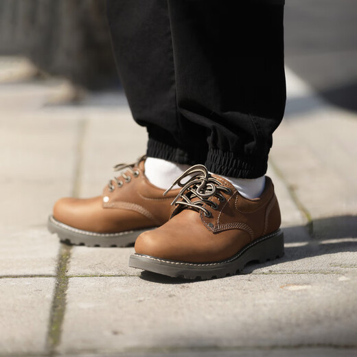 Cat Carter Men's Goodyear Structural Structural Wear Wide cuero cuero de cuero retro Top Casual Worker Zapatos