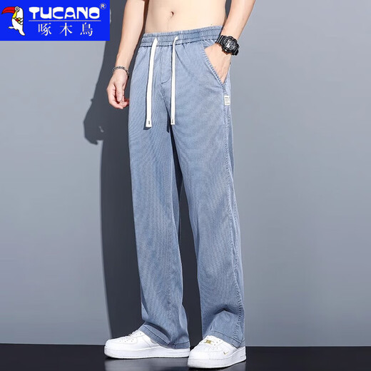 Pantalones de piernas de pierna de pierna de pata de pata de pata de pata de pata de hielo de jeans de jeans, putts de pierna de pierna de pierna de pata anchura de alambre de hielo liso de 2025 de mano.