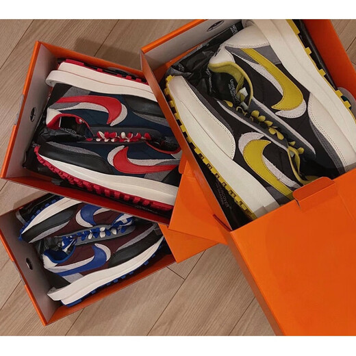 耐克（NIKE）Sacai Undercover高桥盾联名跑鞋 DJ4877-001-300-600 黑灰蓝DJ4877-600 39
