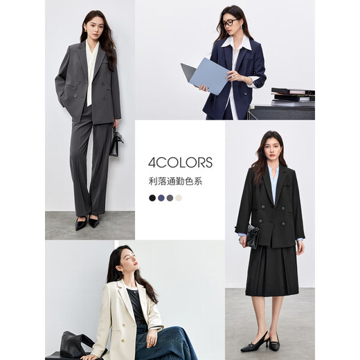 Shandubila professional commuter suit for women spring and autumn high-end interview formal jacket temperament small suit
