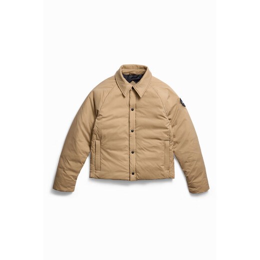 加拿大鹅（Canada Goose）Lodge 男士黑标教练式羽绒夹克大鹅羽绒服 2755MB 1483 沙漠色 M