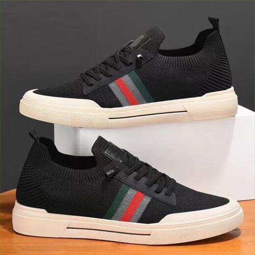 胖东来胖东来同款1927男鞋春秋季男士网面板鞋懒人一脚蹬劳保工作鞋休 828 米色 43