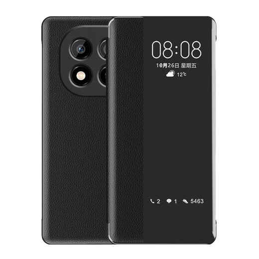 Yise Master, das für Redmi Redmi Note14 Mobile Case Flip-Flat Business-Männer-transparent