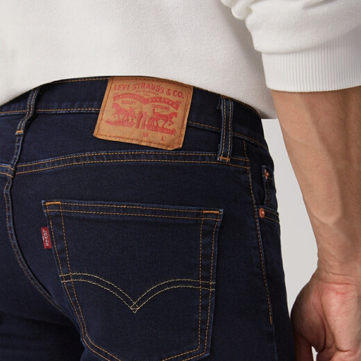 Levi's李维斯25年夏新款男士时尚百搭511修身cleanfit牛仔裤04511 靛蓝色 32 (32)
