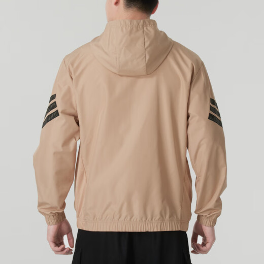 阿迪达斯 （adidas）男装运动套装 25夏新款梭织连帽夹克外套T恤宽松运动长裤三件套 三件套/休闲运动穿搭 S/175【建议体重110-120斤】