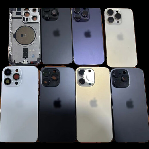 Z is suitable for Apple iphone14pro14promax middle frame back cover assembly original disassembly rear shell glass 14promax purple back cover assembly national bank original disassembly 9