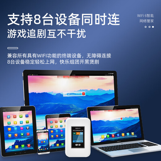 Cosoton portátil wifi6 enrutador de tarjeta de red inalámbrico portátil universal de tres redes WiFi6 wifi móvil sin tarjeta tráfico ilimitado modelo 2025 versión superior insignia - Yunnan, Xinjiang y Tíbet disponible móvil - tráfico libre