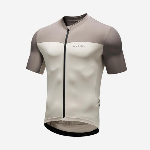 Decathlon cycling suit men's road short-sleeved cycling suit sweat-resistant breathable slim sweatshirt-5455379