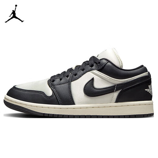 【准新品】耐克NIKE篮球鞋女AJ1乔1 JORDAN 1运动鞋FB9893-101帆白黑38.5