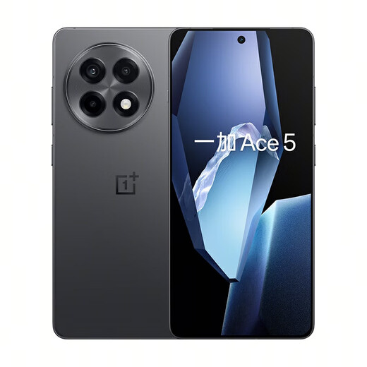 OPPO [National Subsidy] OPPO OnePlus Ace5 New Gaming Mobile AI Third Generation Snapdragon 8, Vicious Performance Smart Photo Shooting Flash Charging Large Battery Ace3 Upgrade 12GB+256GB Full Speed ​​Black Official Standard [National Joint Guarantee]
