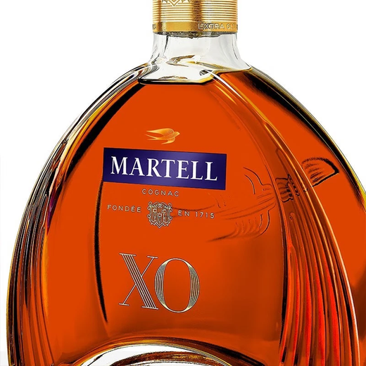 Martell Martell xo Old Style Arch Bridge French Cognac Vin importé d'origine Original With Box Overseas Edition New Martell XO700ML1 Bottle Overseas Edition