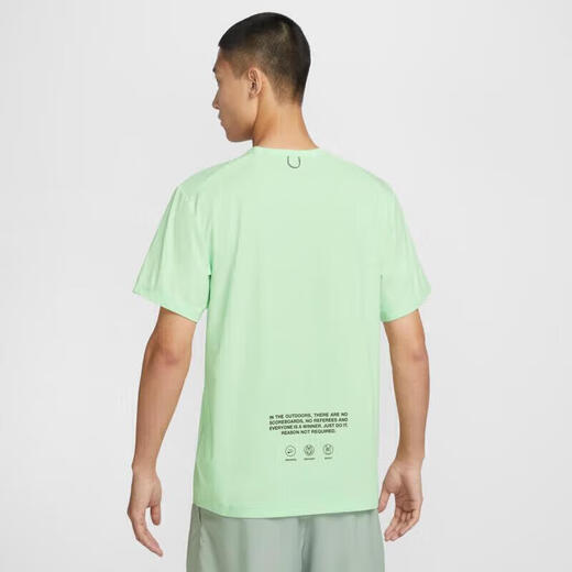 
Nike (NIKE) T-shirt men's new summer sportswear fitness training trendy and comfortable breathable round neck half-sleeved short sleeve HF6169-376/ XL
