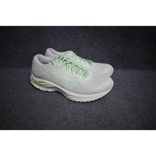Mizuno (Mizuno) Hombres y mujeres Popotle Running Shoes Rider 26 Original 1098 White/Green J1GC225701 38.5 245 mm