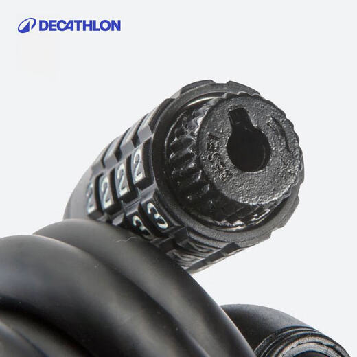 Decathlon bicycle anti-theft combination lock mountain bike cable lock bicycle accessories-4818345