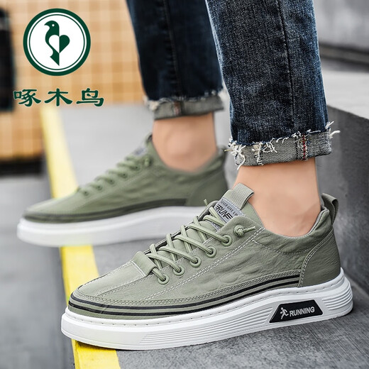 Woodpecker 2025 zapatos para hombres nuevos para hombres de primavera y verano para deportes casuales de hombres para hombres.
