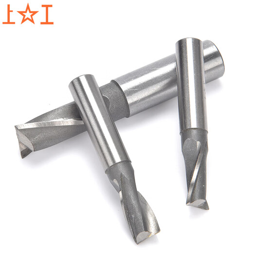 Shanggong 5 pieces straight shank keyway end mill 12mm 2-edge two-tooth keyway end mill