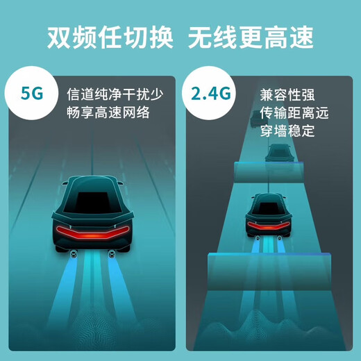 Mercury (MERCURY) USB wireless network card WiFi driver-free gain antenna Desktop assembly computer notebook external wireless wifi receiver portable wifi transmitter mini USB UD13H (driver-free version) 5G dual-band 1300M dual antenna driver-free installation can be used by plugging it into the computer mini body easy to carry