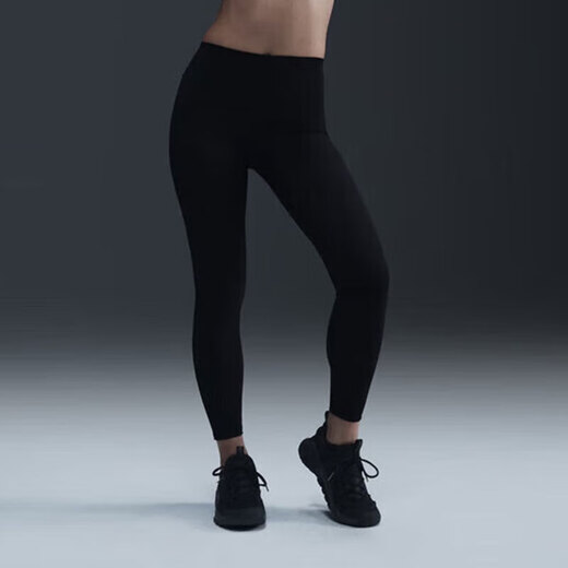 Nike (Nike) Jogginghose Damen Sniff New Herbst Fitnesshosen hohe Taillen Strumpfhosen bequem atmungsaktives vielseitige Freizeithose HJ9196-010 Black L