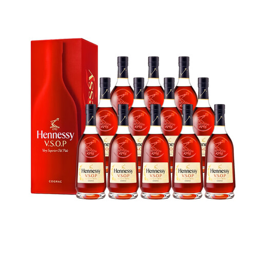 轩尼诗（Hennessy）VSOP 法国进口 干邑白兰地酒 洋酒烈酒 VSOP 700mL 12瓶
