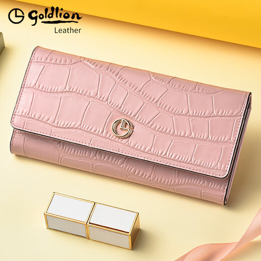 Jinlilai Offizielle Flaggschiff -Brieftasche für Frauen Langes Krokodilmuster Echtes Leder Damen Clutch 2025 Neue Tasche Trendy Modehand [weiß] Offizielle gefälschte gefälschte feine zehn kostenlose Versand
