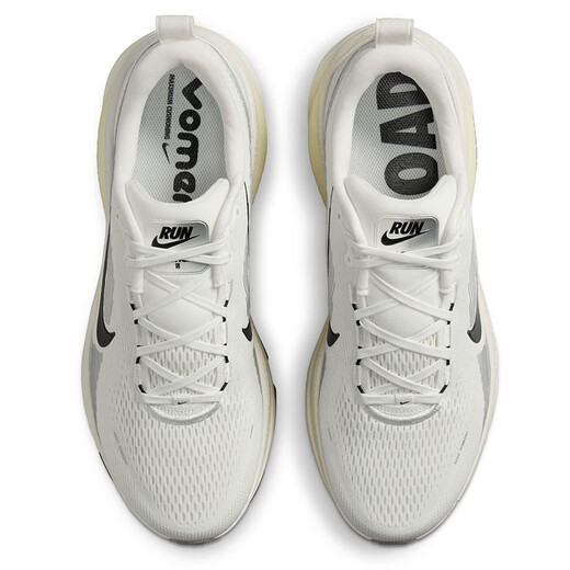 Nike NIKE Men's Running Shoes Cushioning VOMERO 18 Sports Shoes HM6803-101 Gray White 42