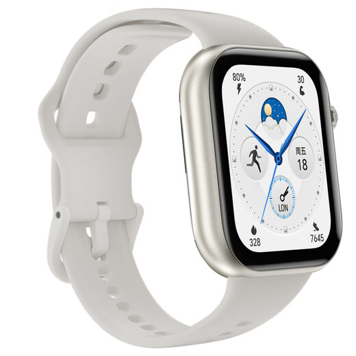 Honor persönlich wählt Rossini Smart Watch 2i 1,85-Zoll-AMOLED große Bildschirm Bluetooth Call Allwetter Health Monitoring Starlight White