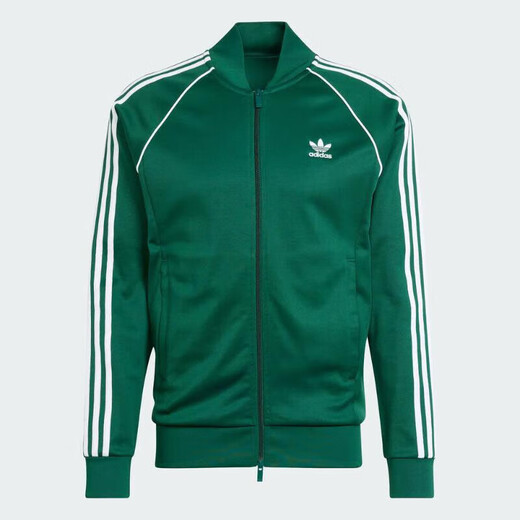 Adidas Clover Jacke Herren Herbst 2025 Neue SST TT Outdoor Fitness Sportswear Ständer Casual Jacket IR9863 XS