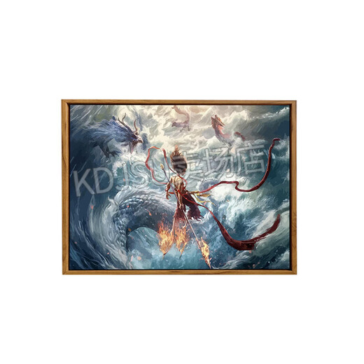 Hujiawen 2025 New Nezha 2: Demon Child's Sea Digital Digital Mail Painting DIY DIY Ручная карифтира