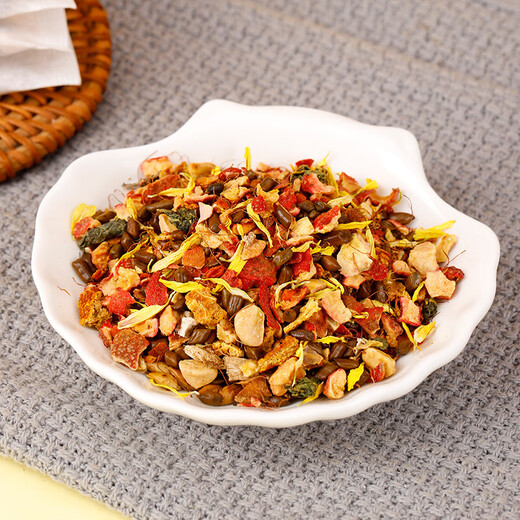 
Mulberry jujube sugar tea 150g Mulberry leaves chrysanthemum corn shou green money willow tea alternative health tea bag brewed 150g Mulberry jujube sugar tea