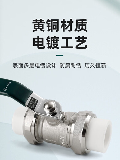 Saint Luo PPR ball valve DN63 unit