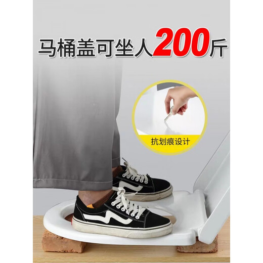 浪鲸适配脲醛马桶盖加厚缓降方型坐便盖酒店快拆老式配件 A1024\1039\ T款.1005\1049