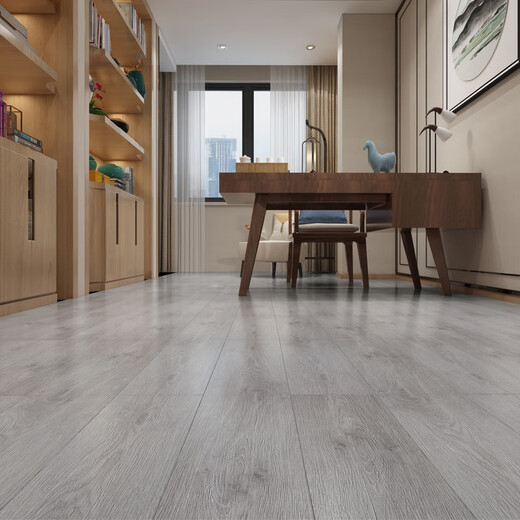 Pequeña de grano de madera Pegatina autoadhesiva PV Piso de plástico Azulejos de piso de cemento Renovación e imitación IMITACIÓN Piso de madera de cuero Grano de madera 6197 Espesor 1.8 mm/1 Price cuadrado