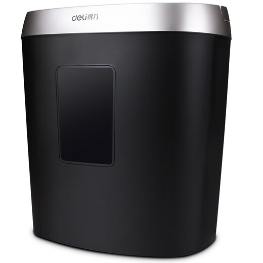 Deli Deli Confidential Paper Shredder Office Commercial Paper Shredder Multi-function Paper Document Shredder Large Paper Shredder 5 sheets Deli 9929 Paper Shredder (Black)