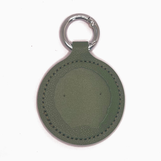Soldier's Exclusive Service Name Brand Transparent Protective Cover PU Keychain para enviar camaradas y amigos Regalos colgantes militares Set blanco de dos piezas